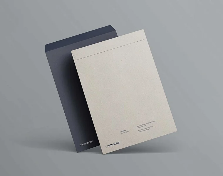 پاکت A4 درب روی طول